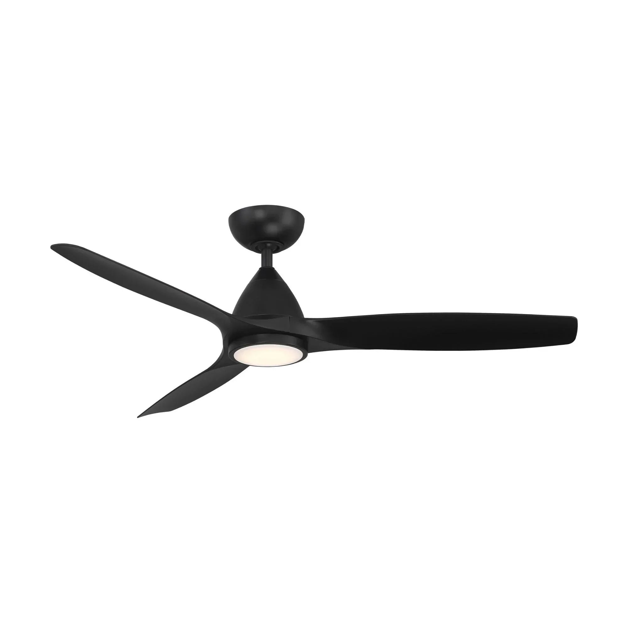 Skylark 54" Smart Ceiling Fan with CCT LED Light, Matte Black