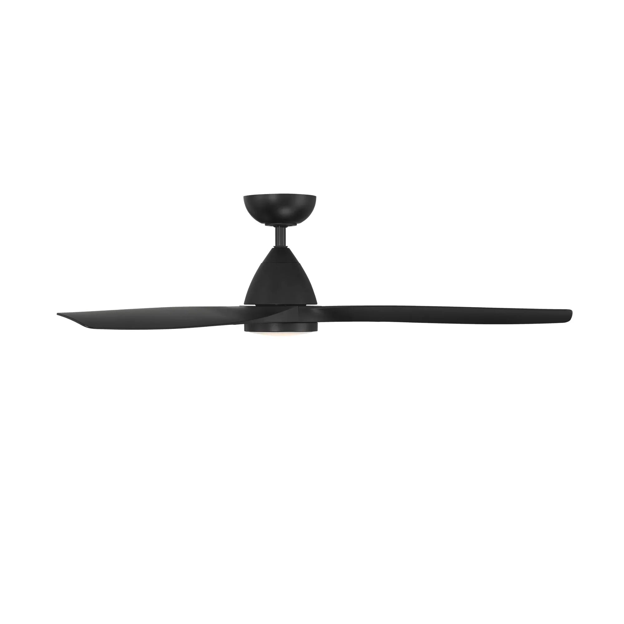 Skylark 54" Smart Ceiling Fan with CCT LED Light, Matte Black