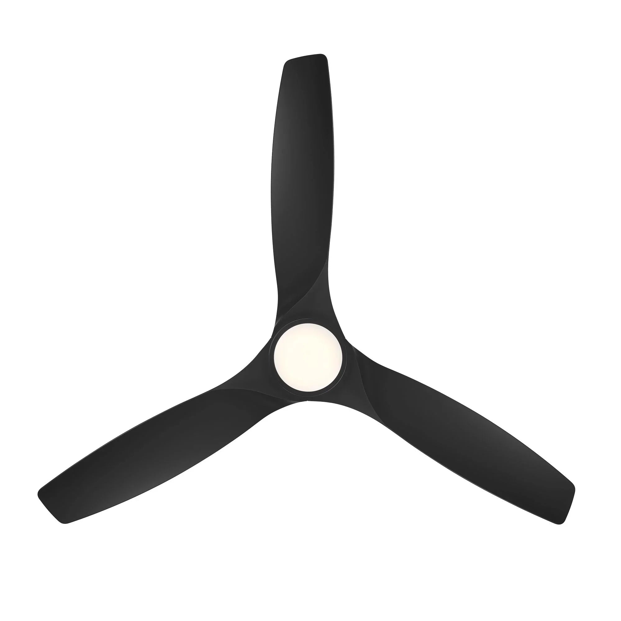 Skylark 54" Smart Ceiling Fan with CCT LED Light, Matte Black