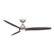 Skylark 62" Nickel LED Smart Ceiling Fan