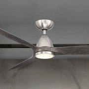 Skylark 62" Smart Ceiling Fan with CCT LED Light, Brushed Nickel