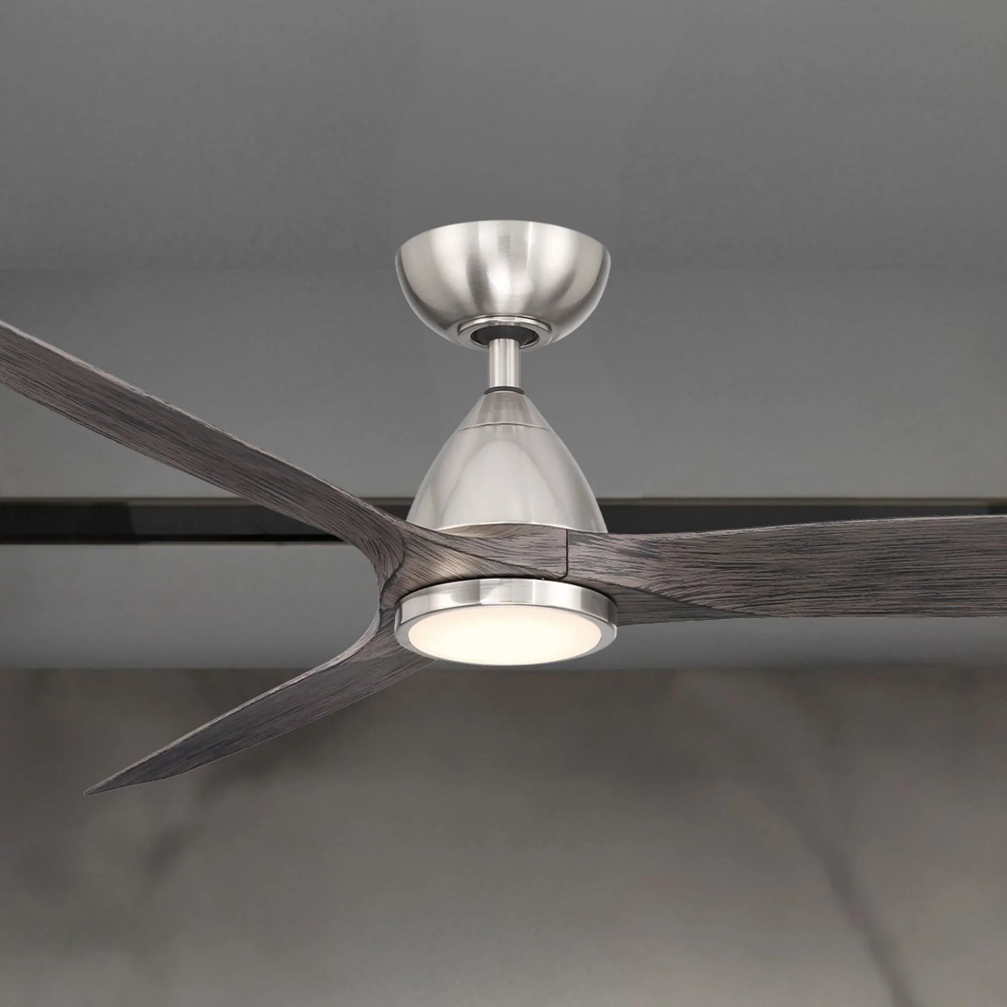Skylark 62" Nickel LED Smart Ceiling Fan