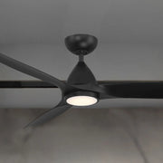 Skylark 62" Smart Ceiling Fan with CCT LED Light, Matte Black