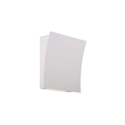 Slide 10" LED Wall Sconce, White Finish