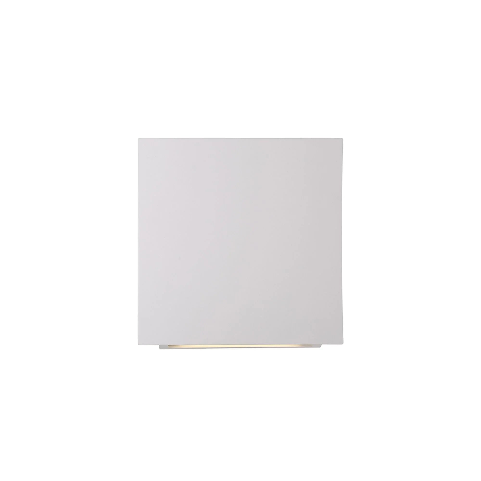 Slide 10" LED Wall Sconce, White Finish