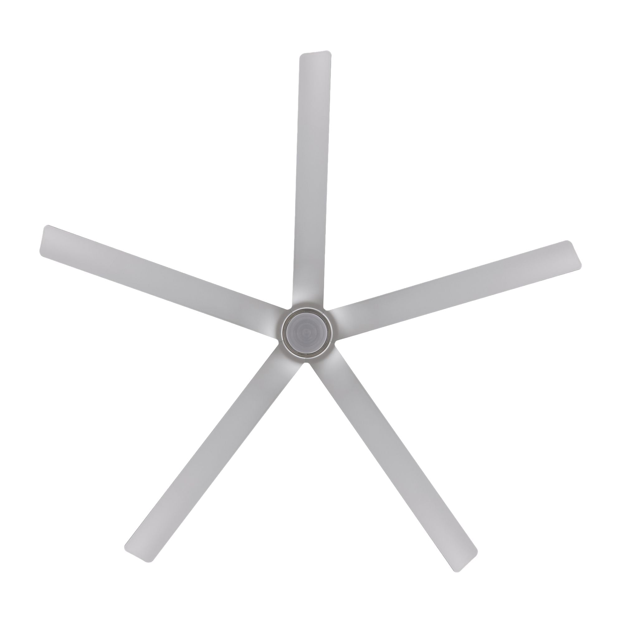 Smooth 5-Blade 56" CCT LED Smart Ceiling Fan, Brushed Nickel with Silver Blades