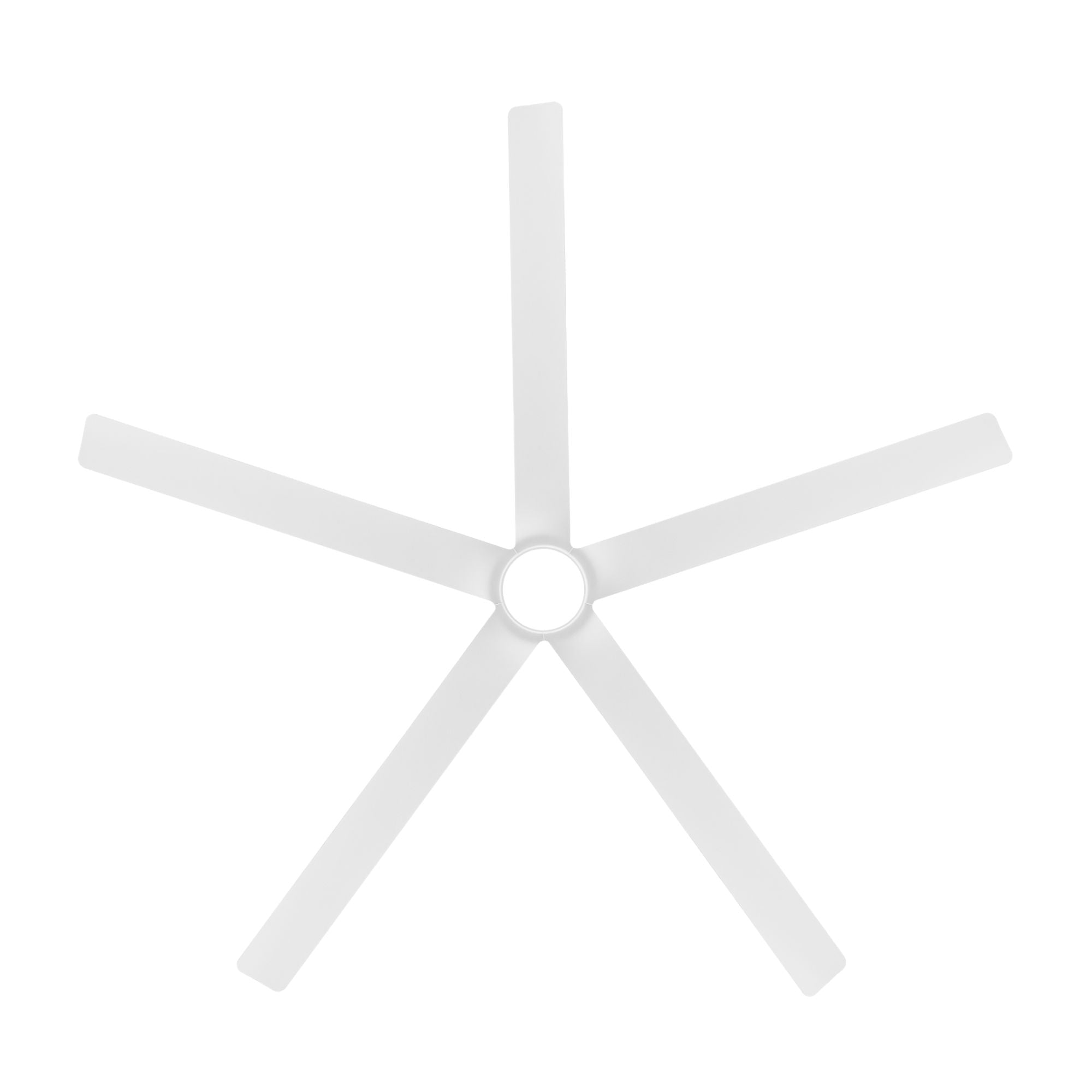 Smooth 5-Blade 56" CCT LED Smart Ceiling Fan, Matte White