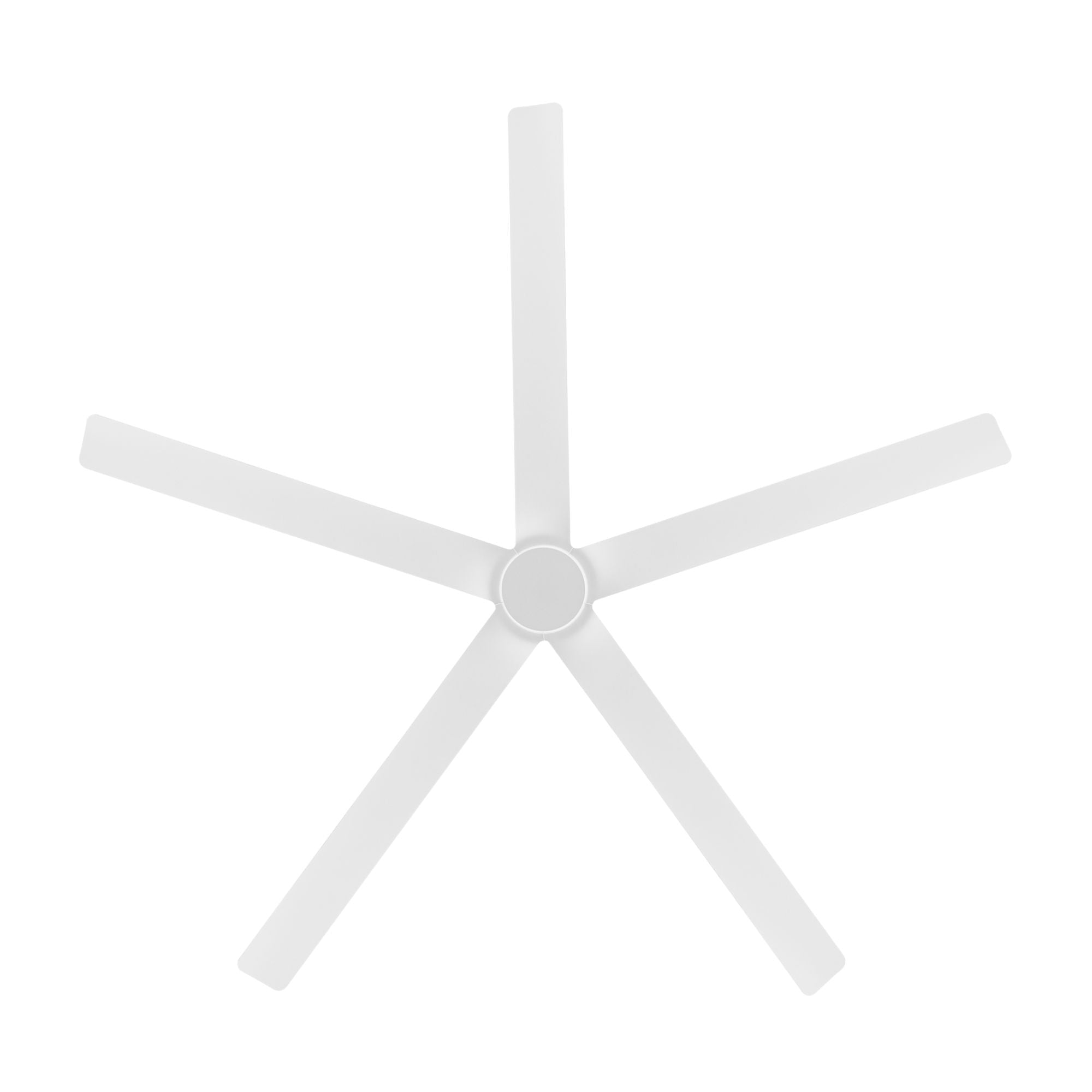 Smooth 5-Blade 56" CCT LED Smart Ceiling Fan, Matte White