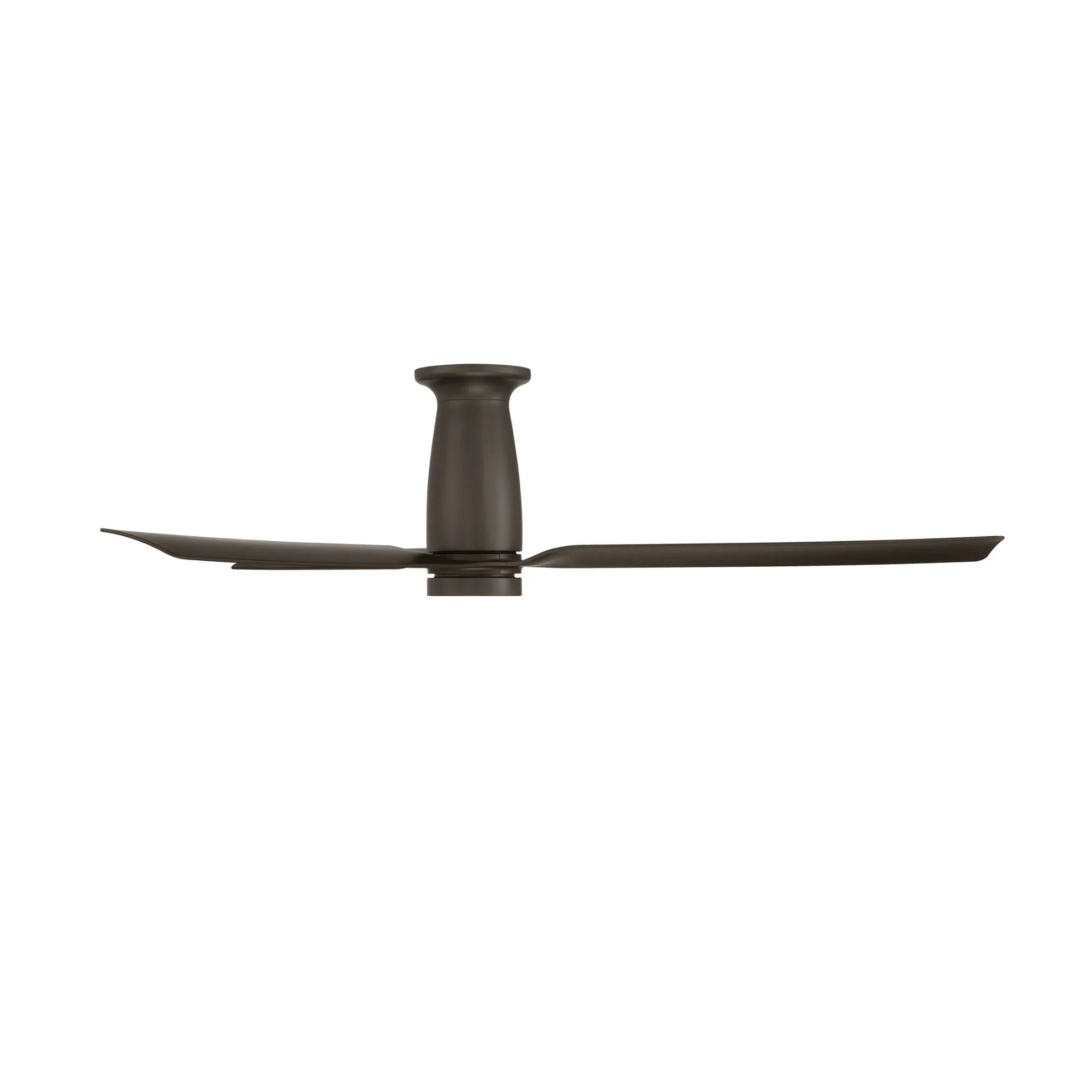 Smooth Flush 52" CCT LED Smart Ceiling Fan, Bronze