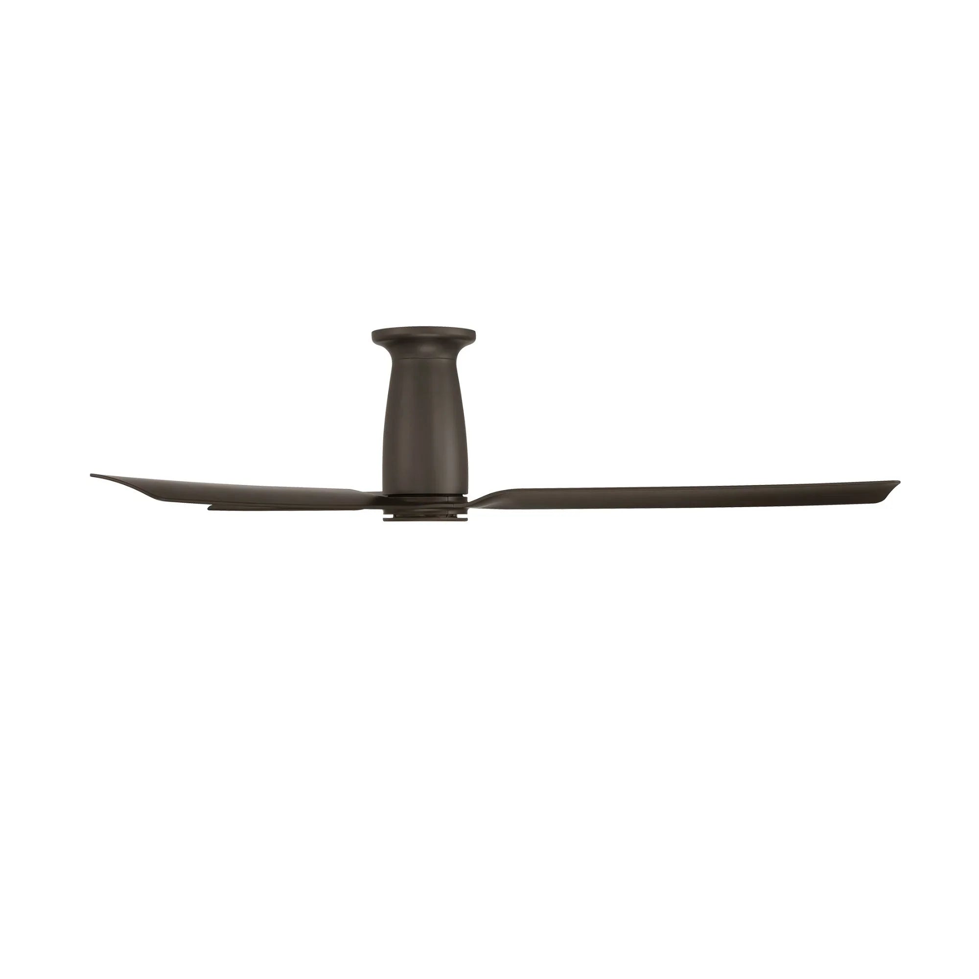 Smooth Flush 52" CCT LED Smart Ceiling Fan, Bronze