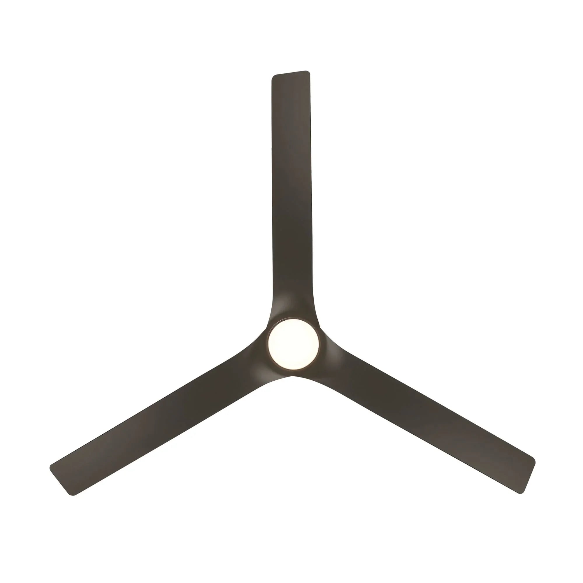Smooth Flush 52" CCT LED Smart Ceiling Fan, Bronze