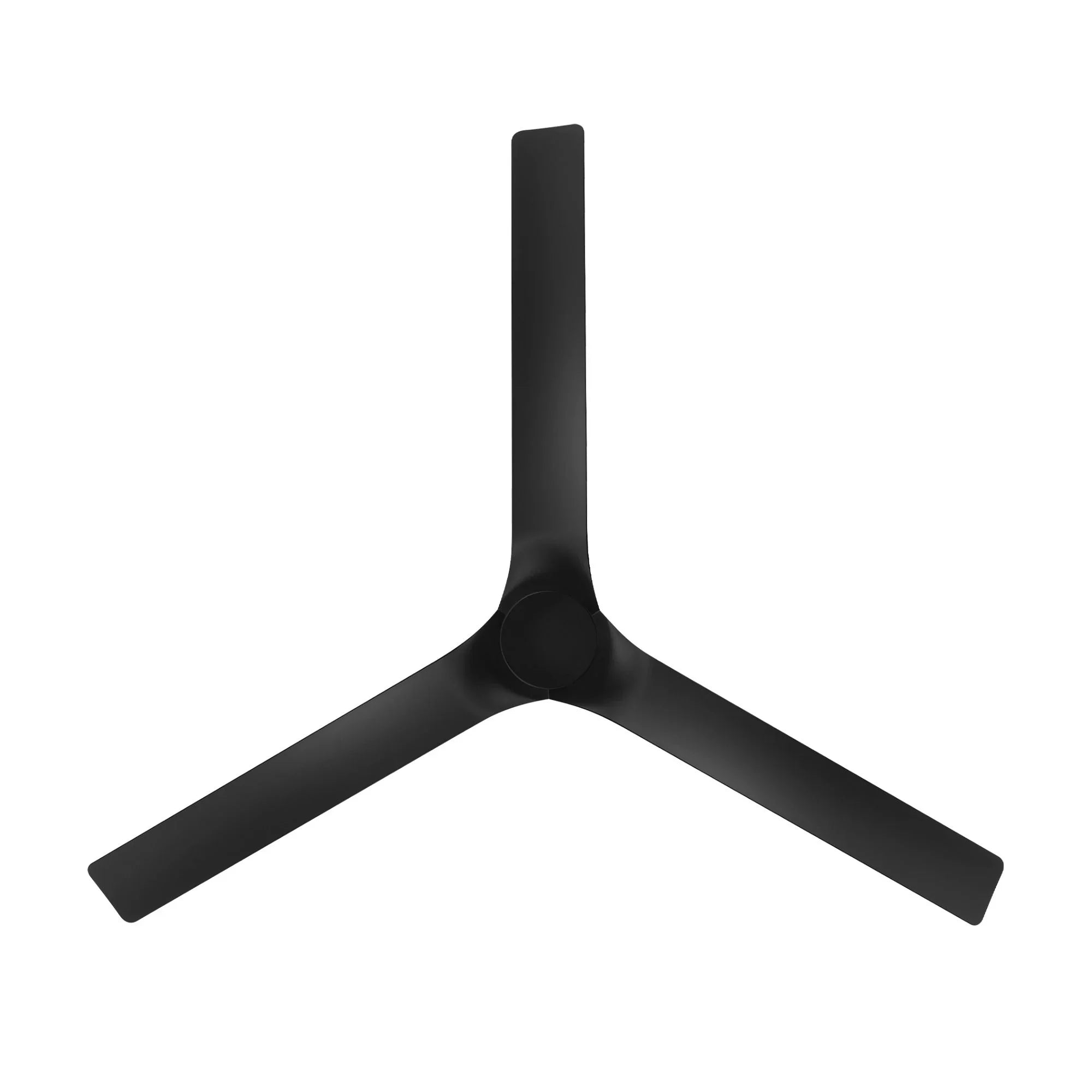 Smooth Flush 52" CCT LED Smart Ceiling Fan, Matte Black