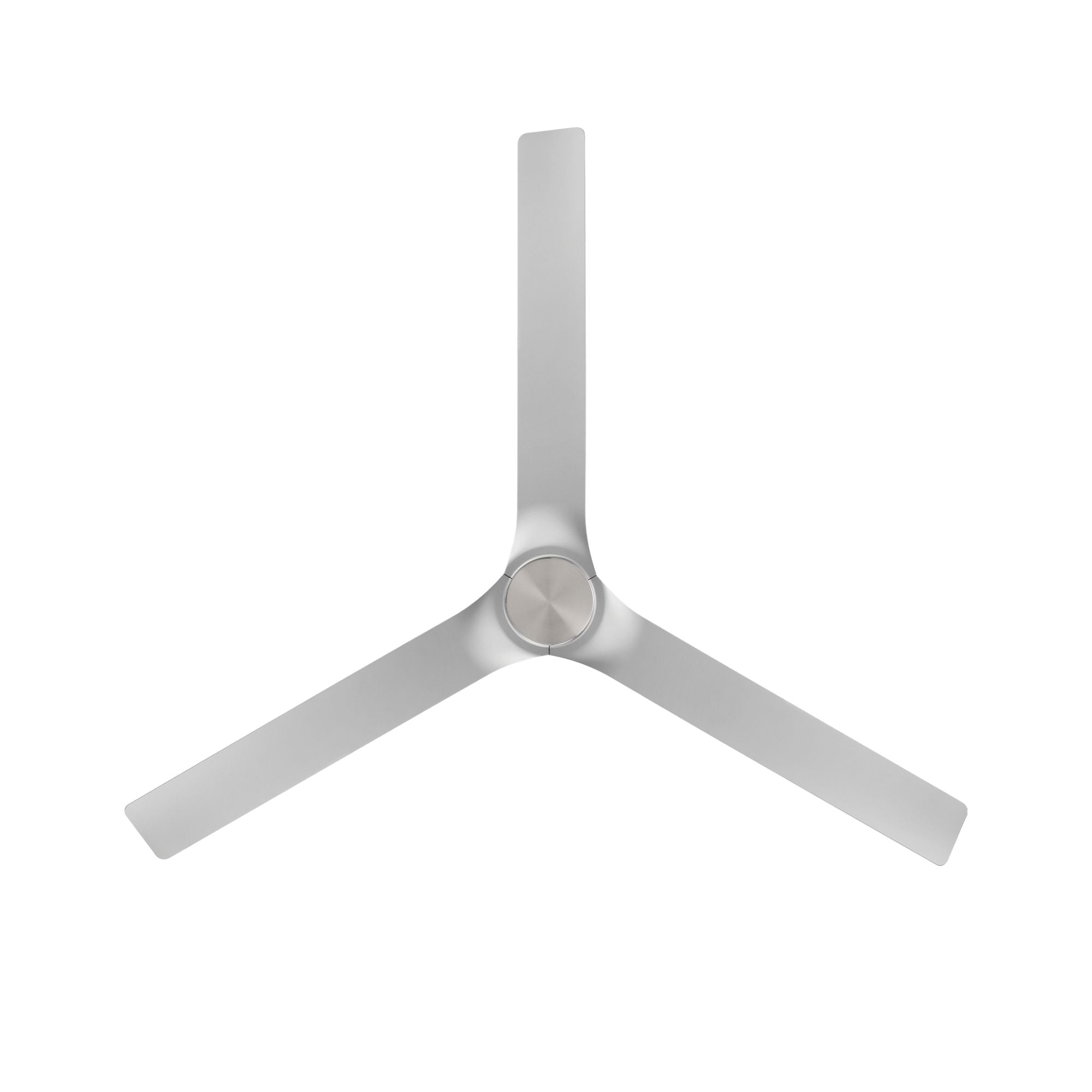 Smooth 52" CCT LED Smart Ceiling Fan, Brushed Nickel with Silver Blades