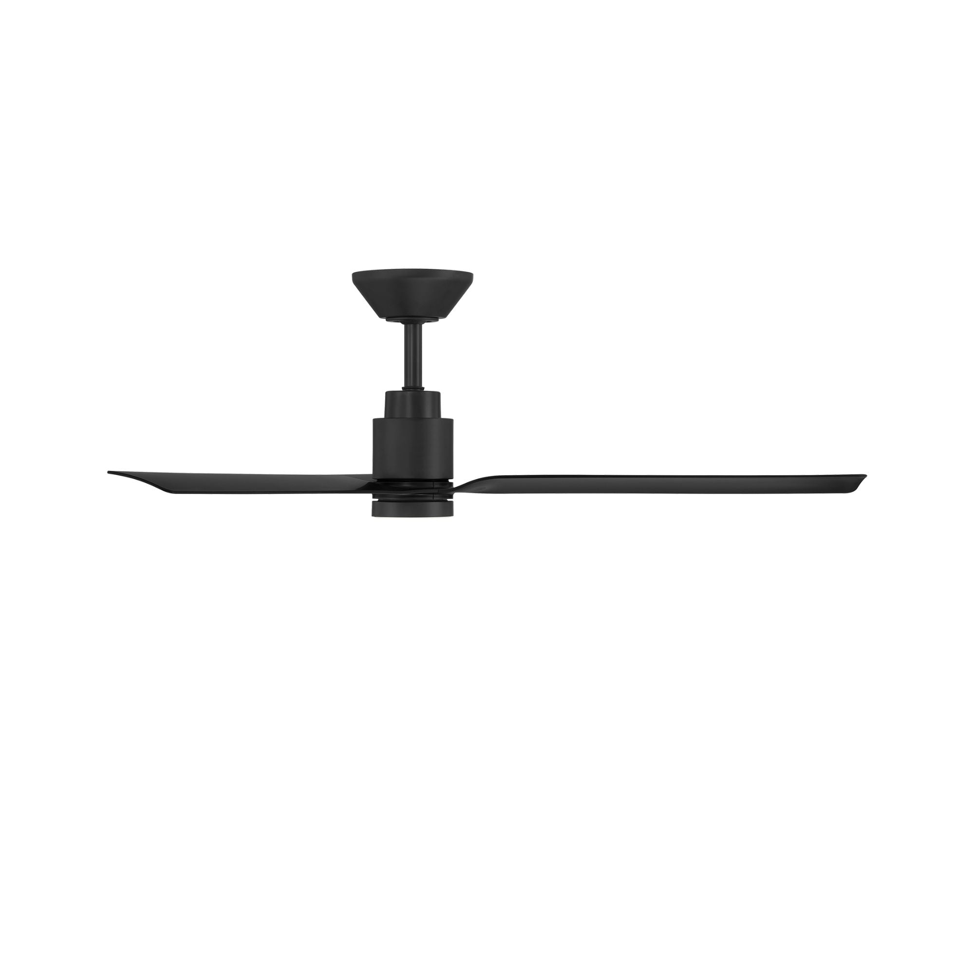 Smooth 52" CCT LED Smart Ceiling Fan, Matte Black