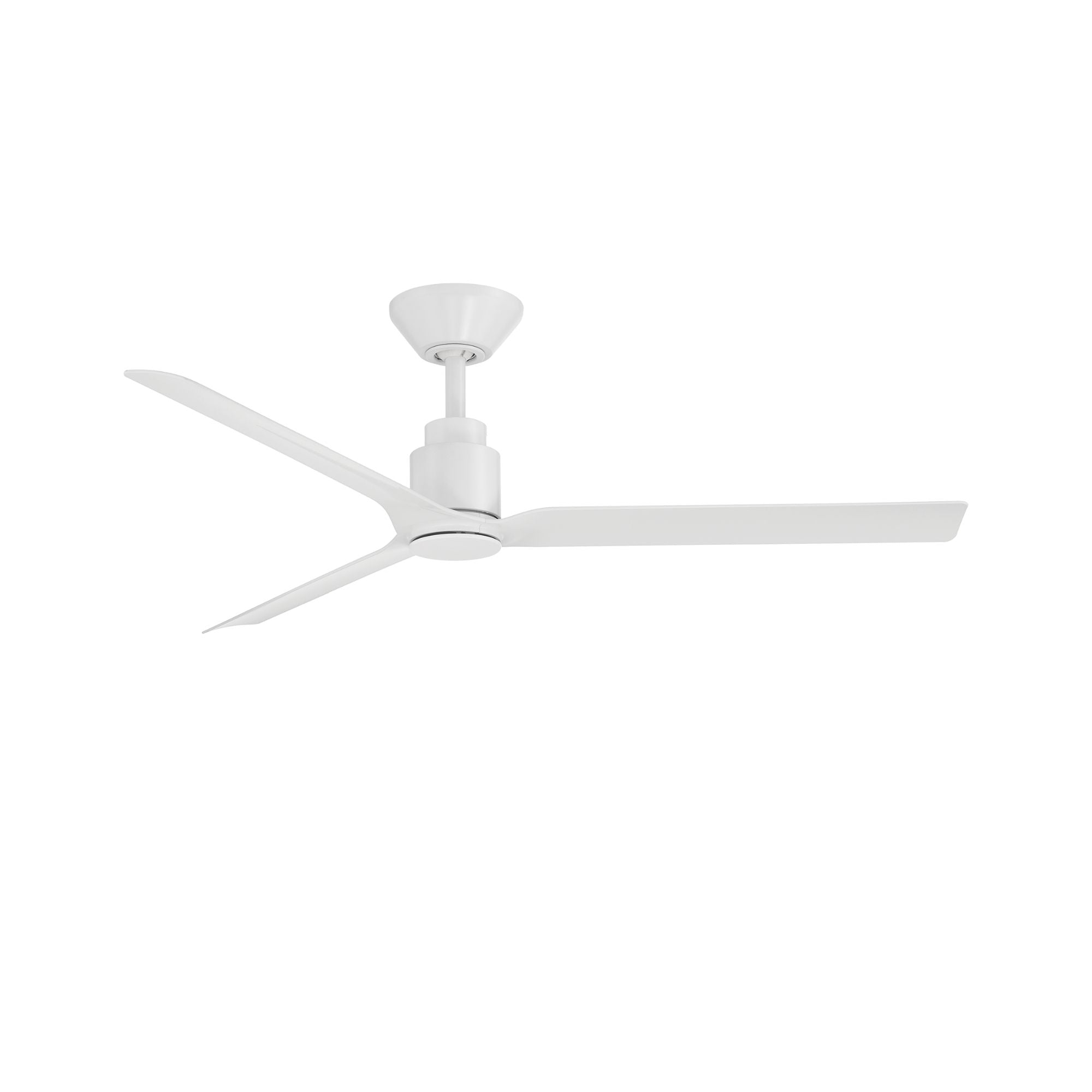 Smooth 52" CCT LED Smart Ceiling Fan, Matte White