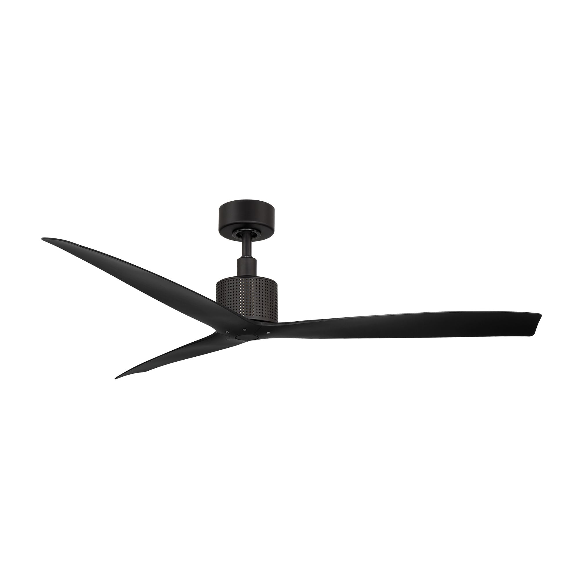 Spinster 60" Black Wet Rated Smart LED Ceiling Fan