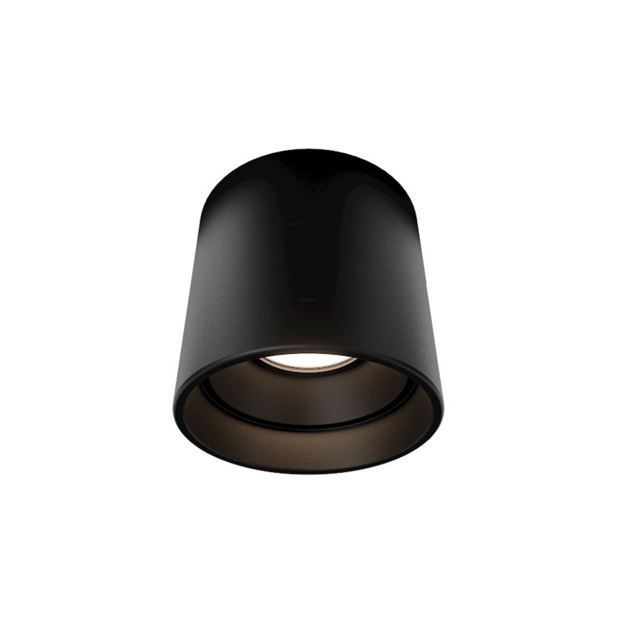 Modern Forms Squat 4" LED Outdoor Flush Mount, 3000K, Black Finish