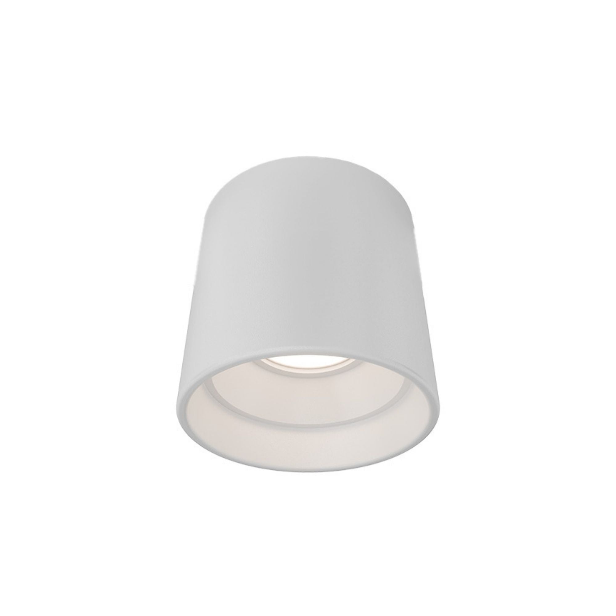 Modern Forms Squat 4" LED Outdoor Flush Mount, 3000K, White Finish