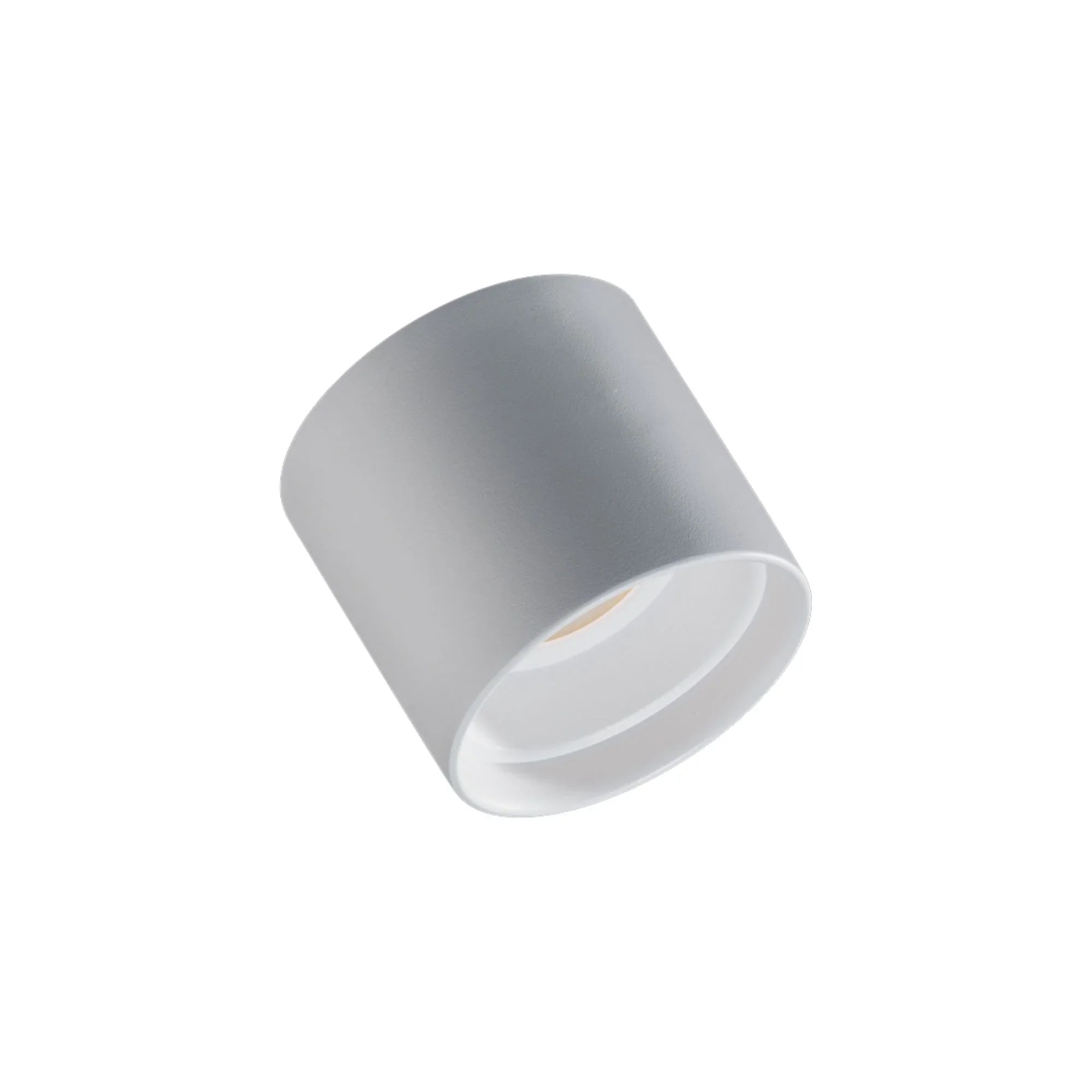 Squat 5" LED Outdoor Flush Mount, 3000K, White Finish