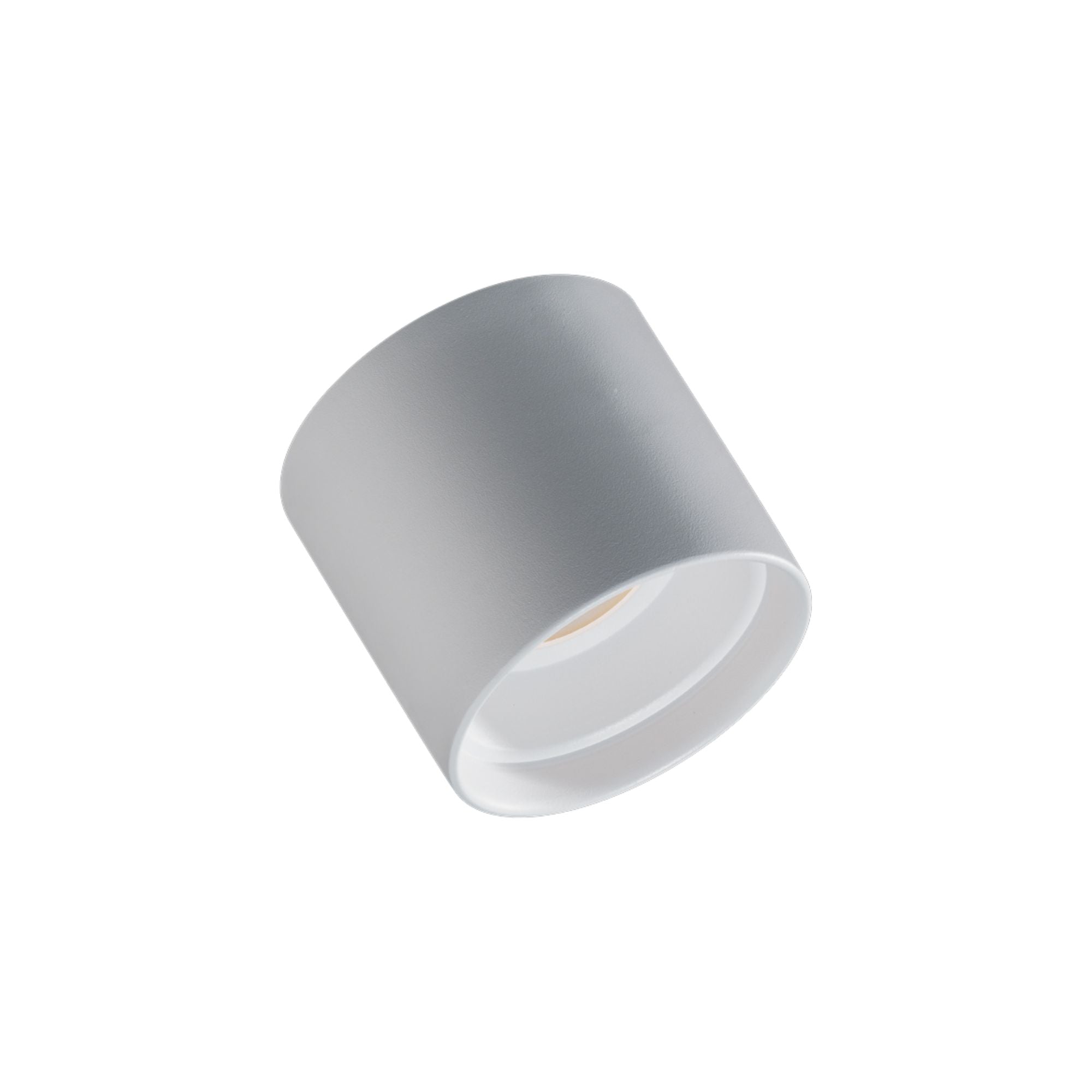Squat 5" LED Outdoor Flush Mount, 3500K, White Finish