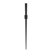Staff 70" LED Outdoor Wall Sconce, Black Finish