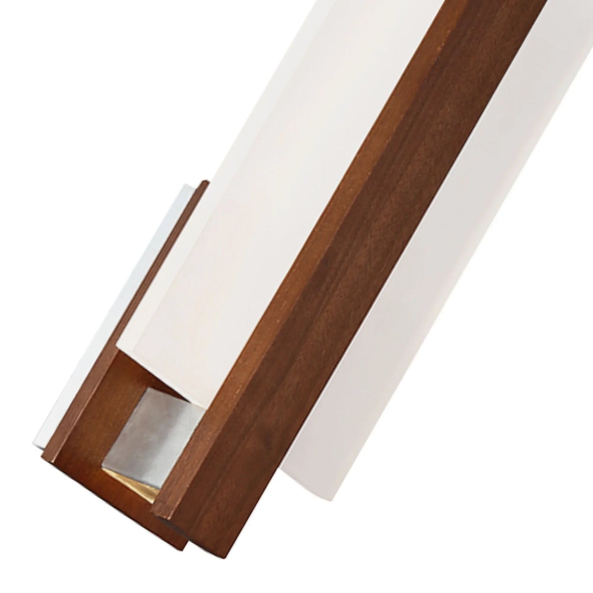 Modern Forms - Stem 19" LED Wall Sconce, Dark Walnut Finish | Bees Lighting