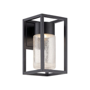 Structure LED Outdoor Wall Sconce Black Finish - Bees Lighting
