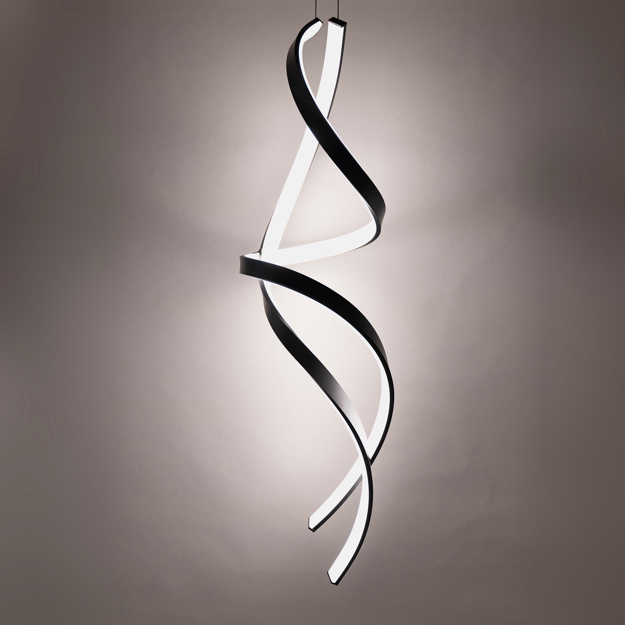 Synopsis 71" LED Pendant, Black Finish