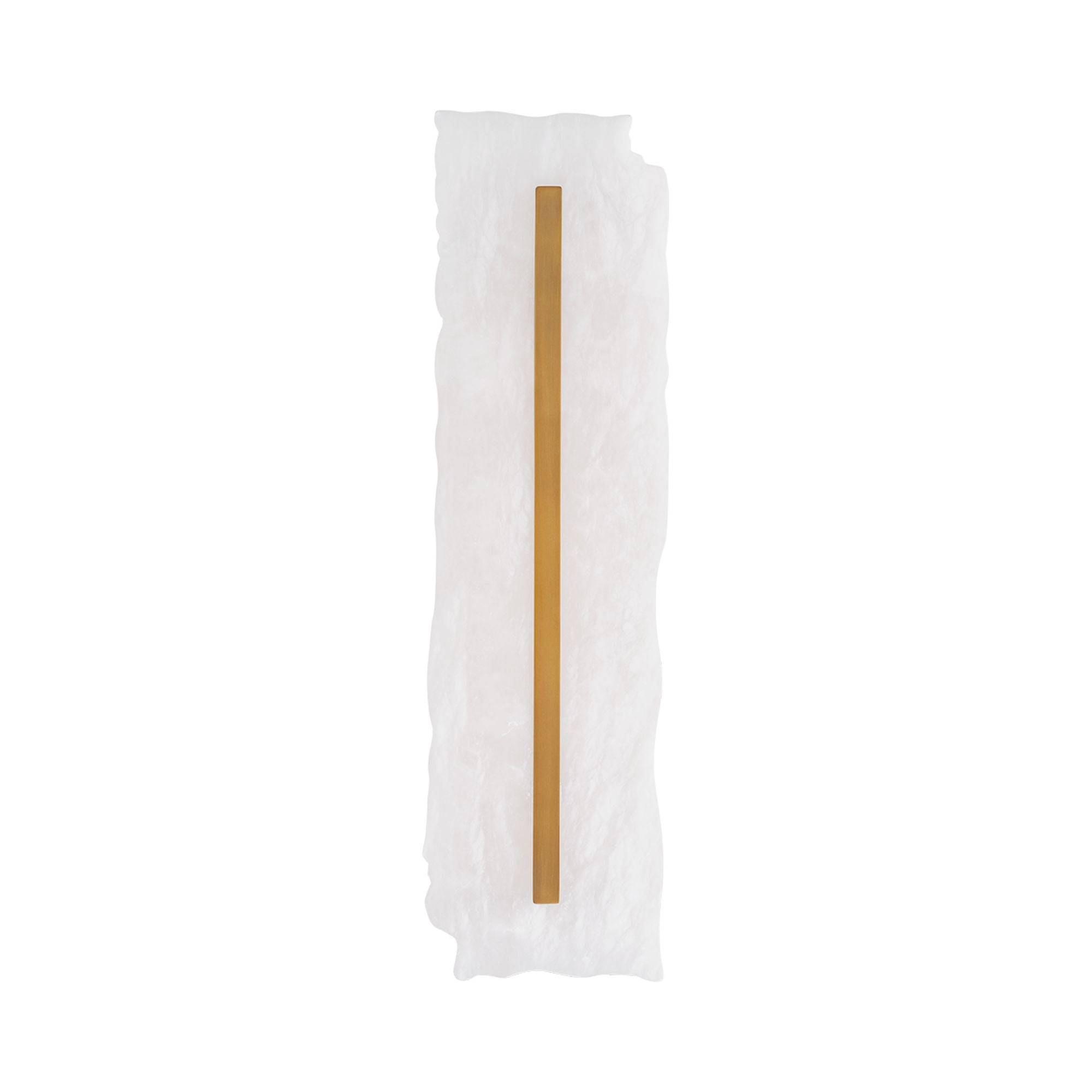Taffeta 18" LED Wall Sconce, Aged Brass Finish