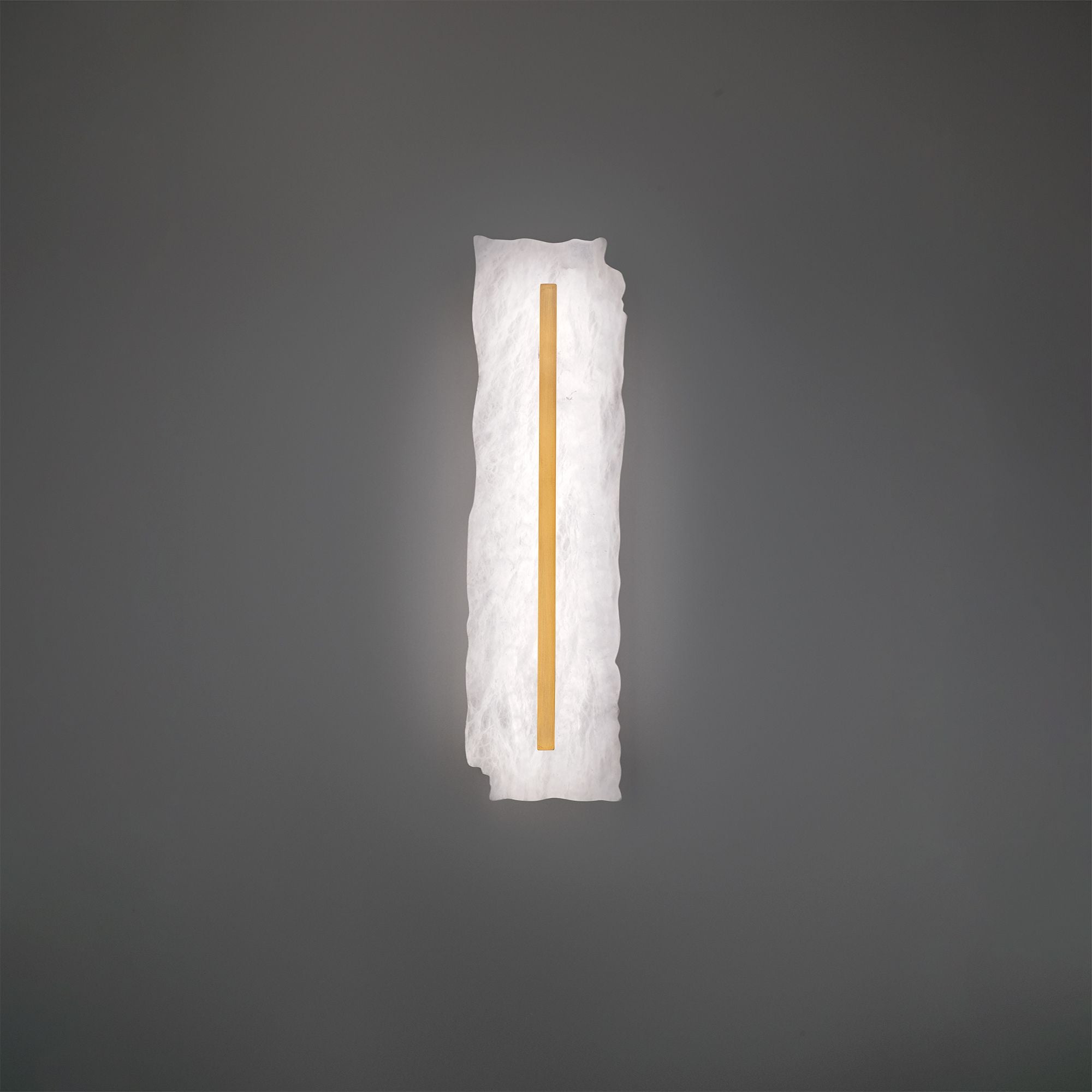 Taffeta 18" LED Wall Sconce, Aged Brass Finish