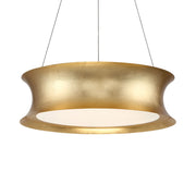 Tango 20" LED Pendant, Gold Leaf Finish - Bees Lighting