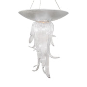 Tendril 32" LED Pendant Light, Silver Leaf Finish