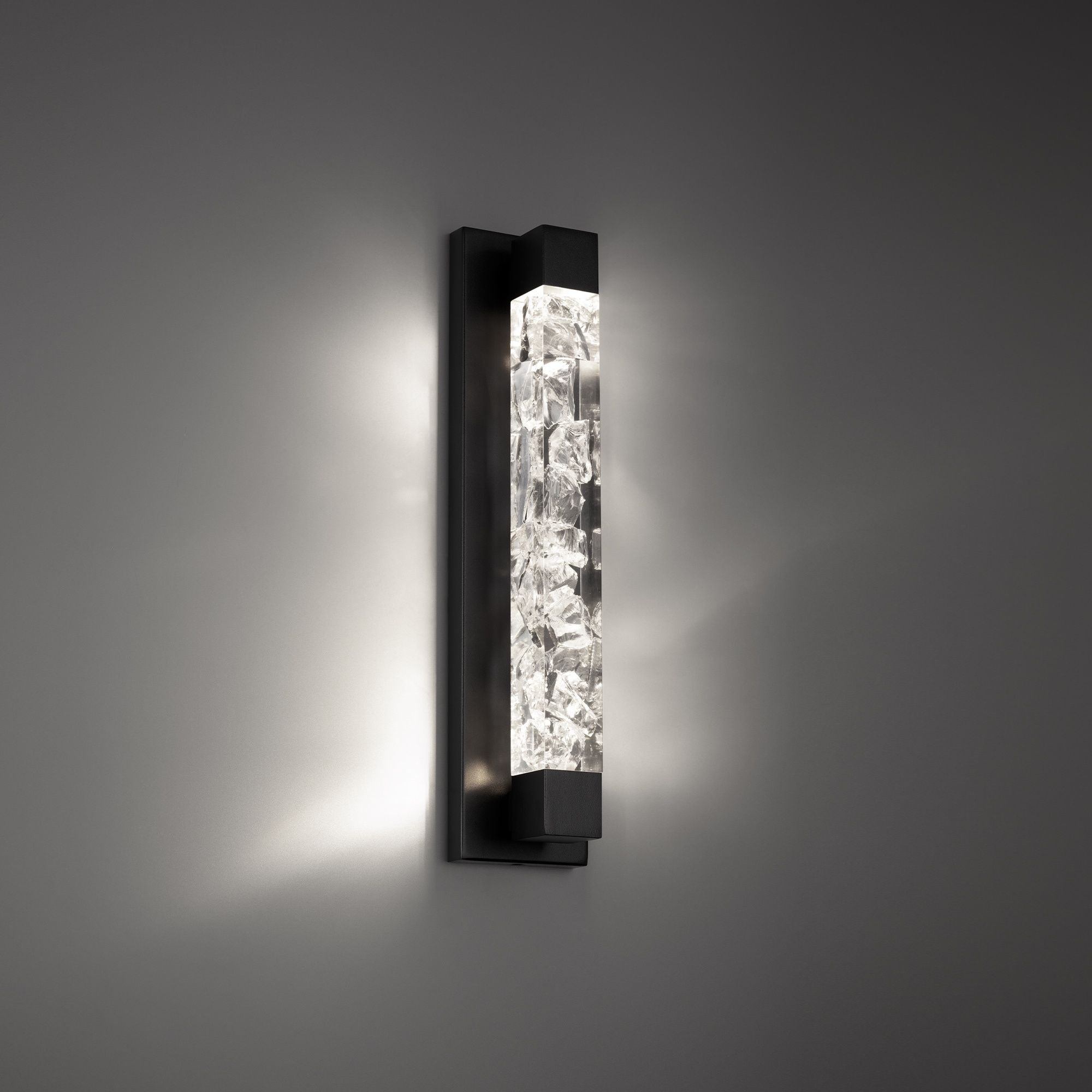 Terra 20" LED Vanity Light, Black Finish