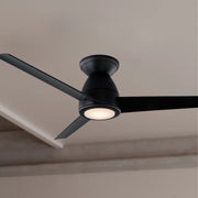 Tip Top 44" Matte Black LED Smart Ceiling Fan