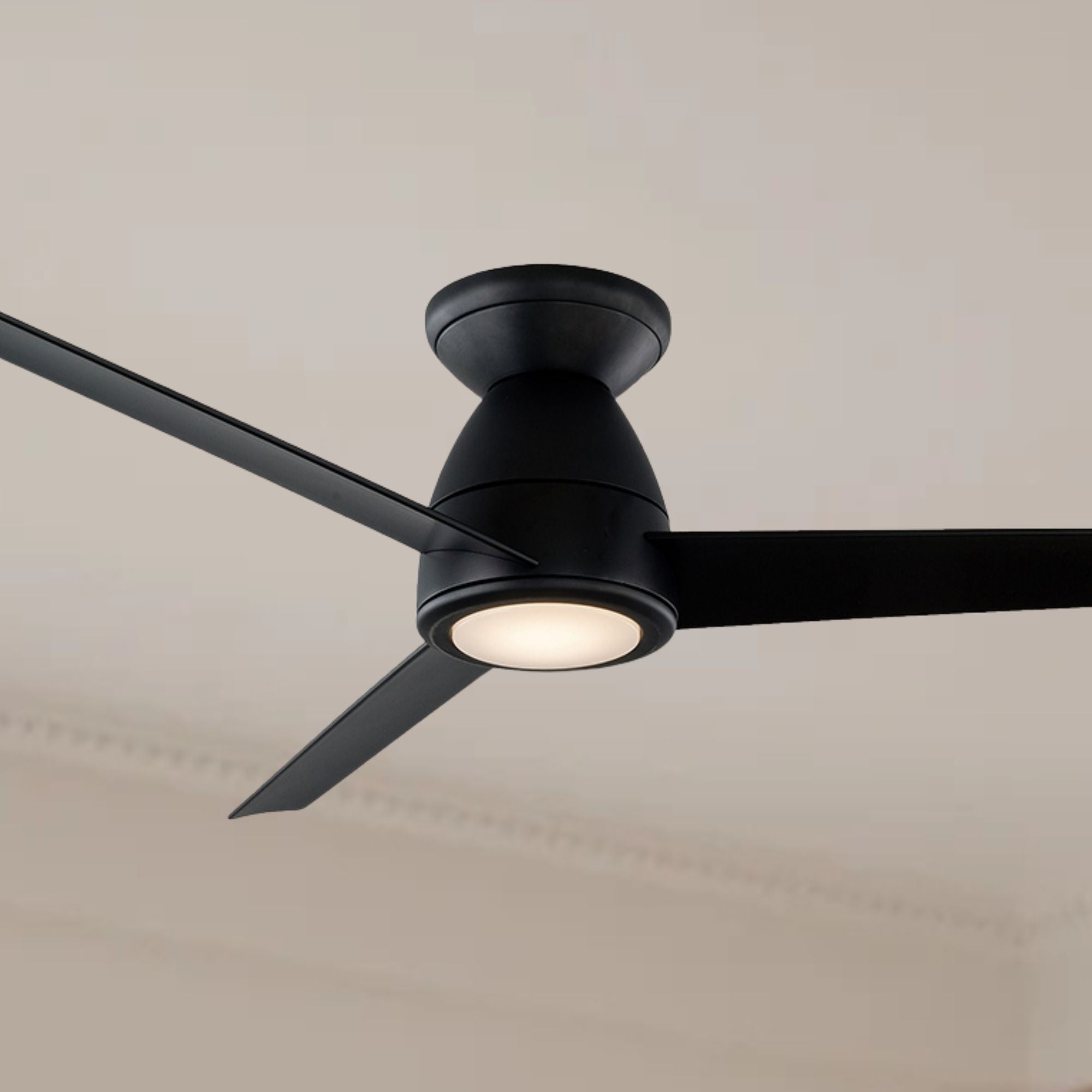 Tip Top 52" Matte Black LED Smart Ceiling Fan