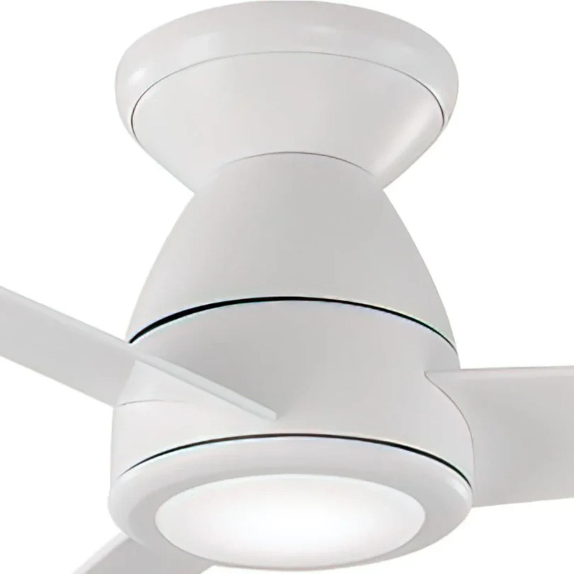 Tip Top 52" Matte White LED Smart Ceiling Fan