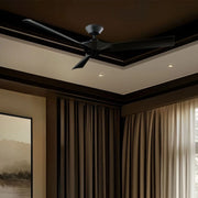 Modern Forms - Torque 58" Smart Ceiling Fan, Matte Black | Bees Lighting