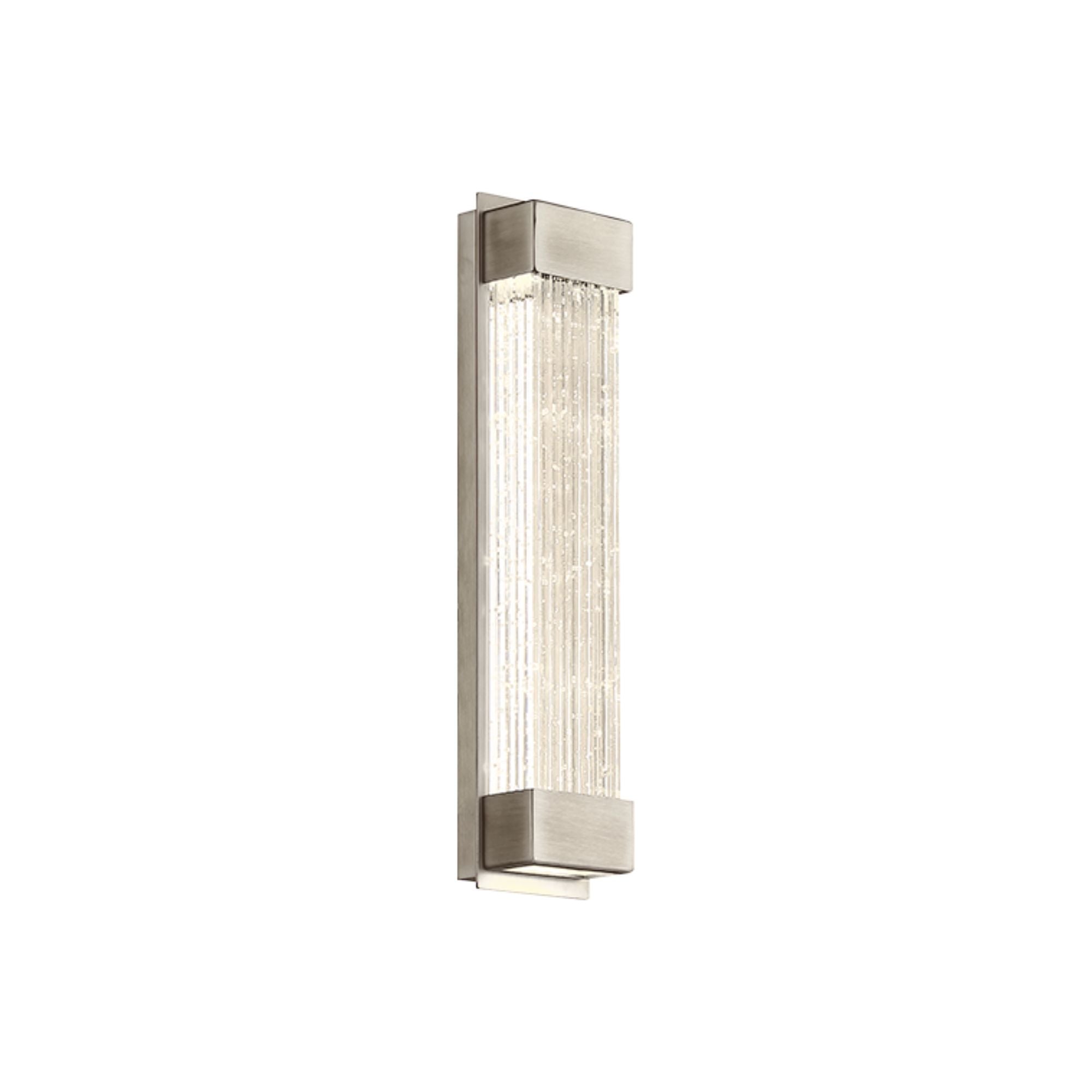 Tower 14" LED Wall Sconce, Brushed Nickel Finish