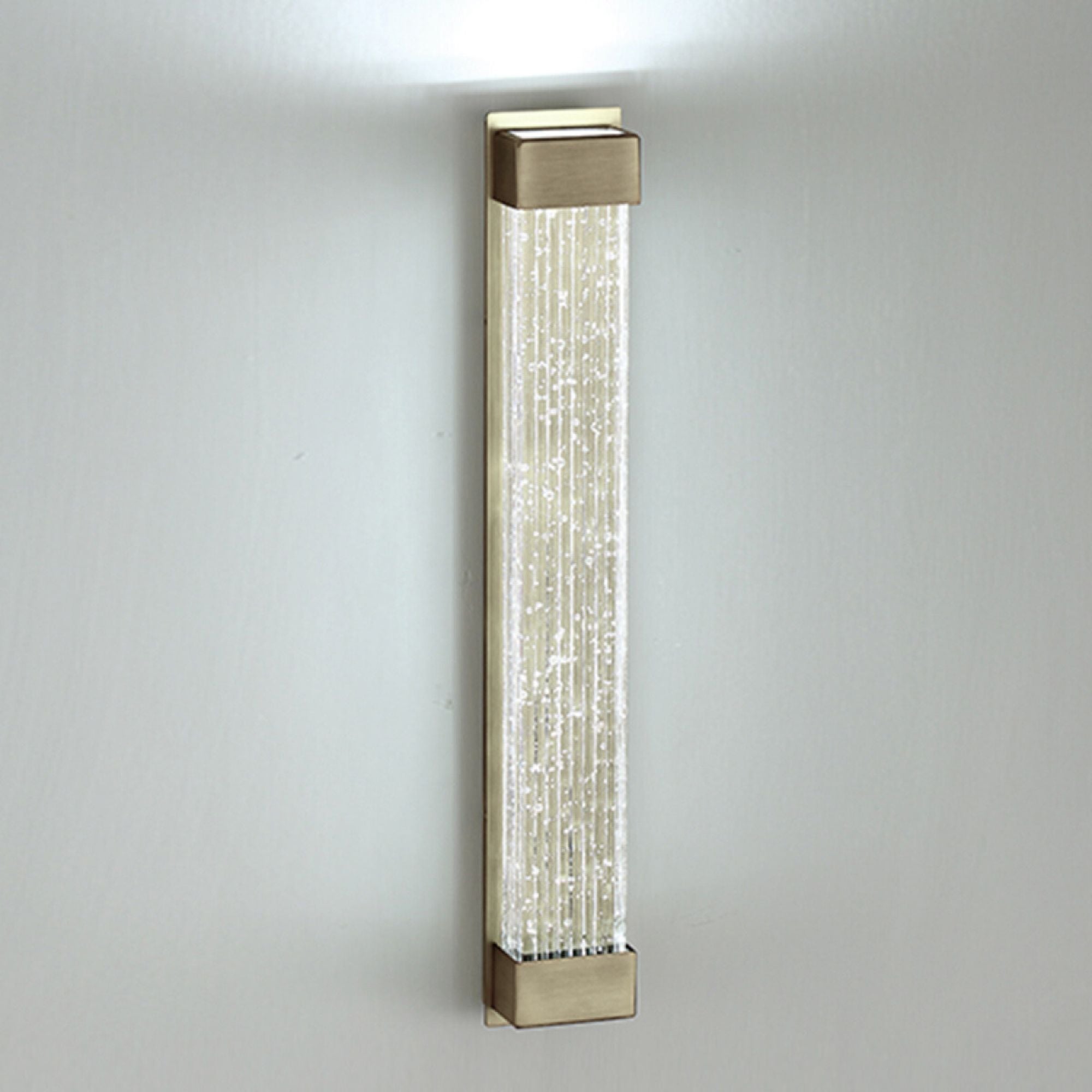 Tower 14" LED Wall Sconce, Brushed Nickel Finish