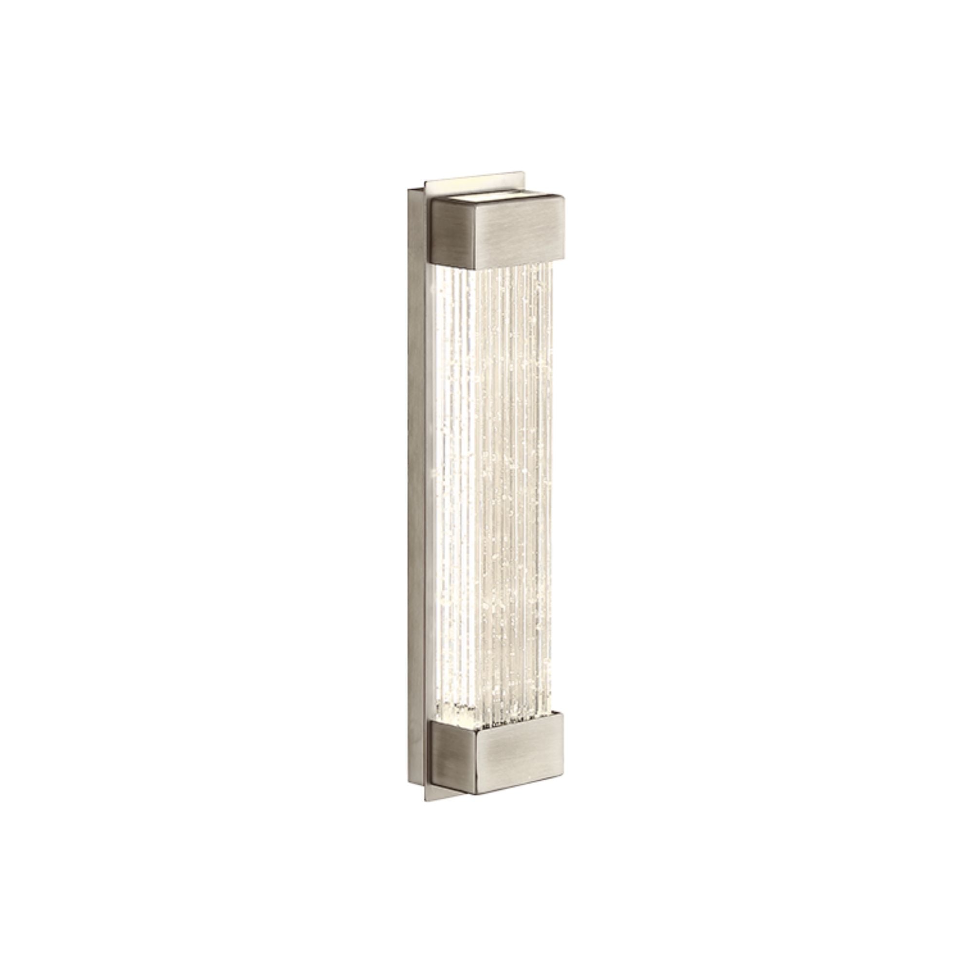 Tower 14" LED Wall Sconce, Brushed Nickel Finish