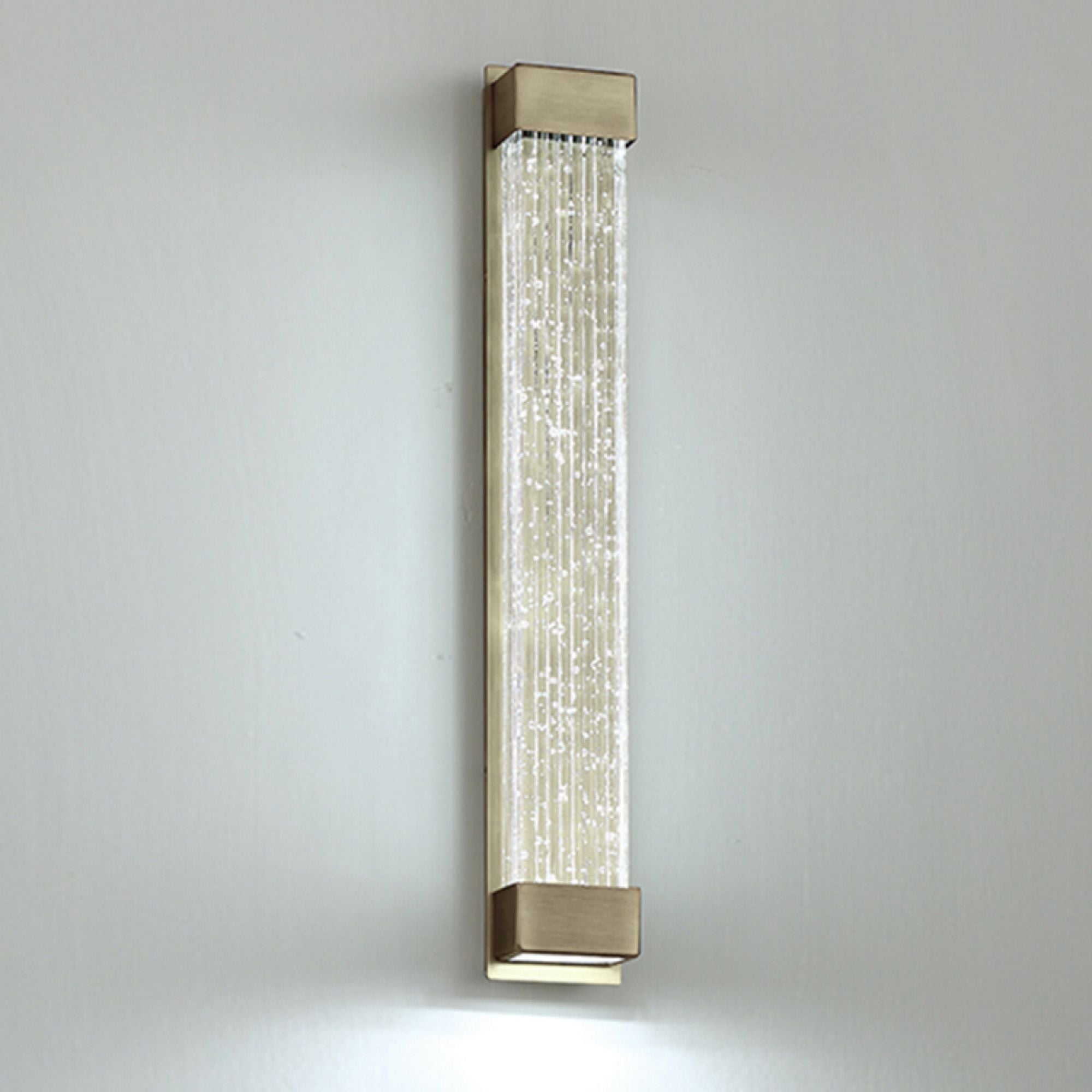 Tower 20" LED Wall Sconce, Brushed Nickel Finish