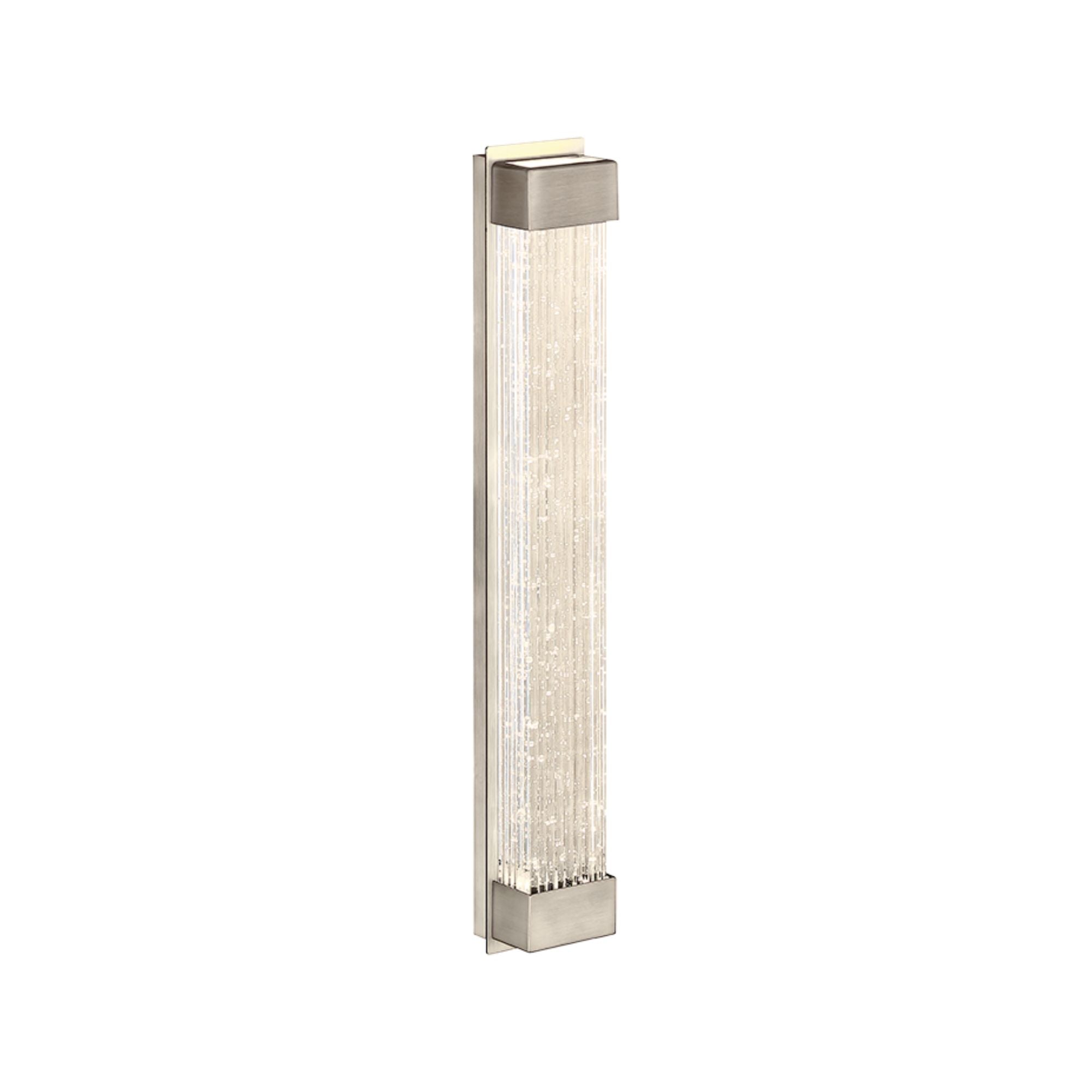 Tower 20" LED Wall Sconce, Brushed Nickel Finish
