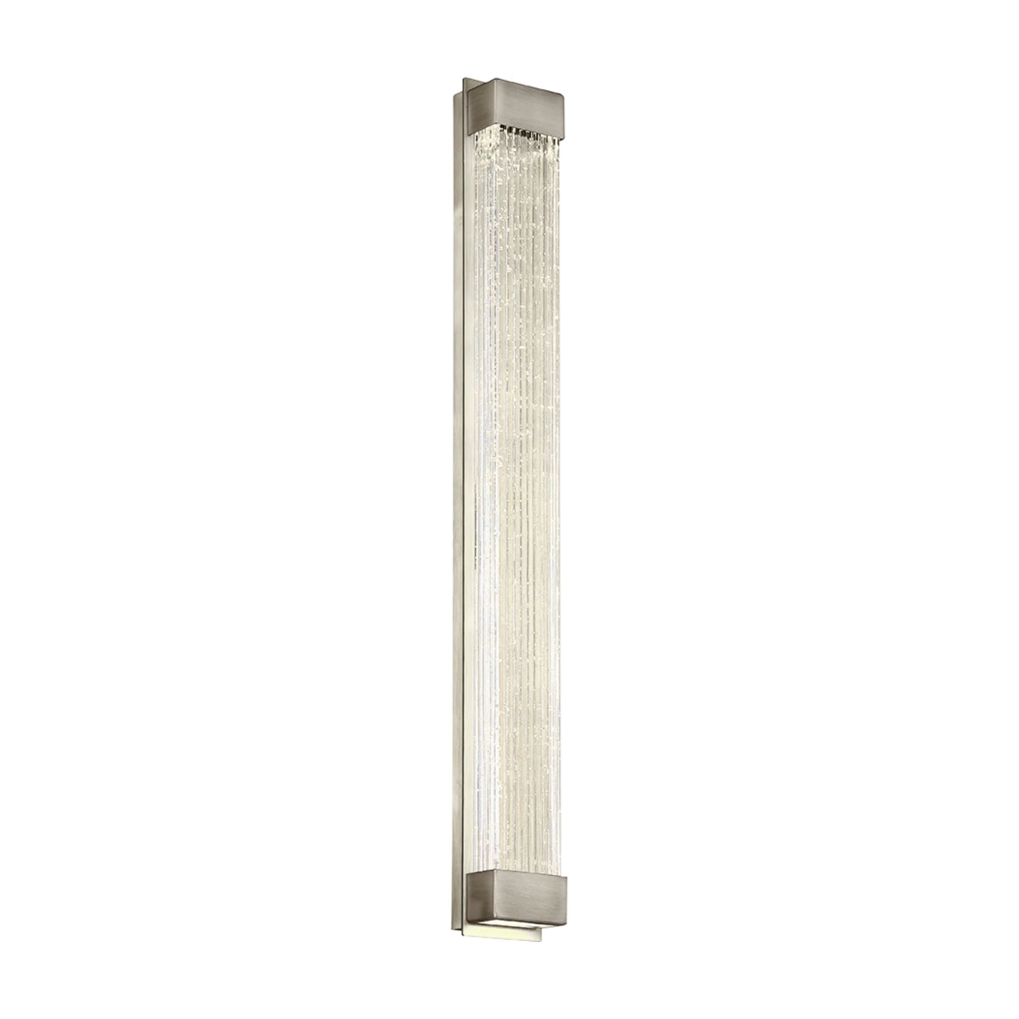 Tower 27" LED Wall Sconce, Brushed Nickel Finish