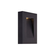 Modern Forms - Urban 10" LED Outdoor Wall Sconce, Black Finish | Bees Lighting
