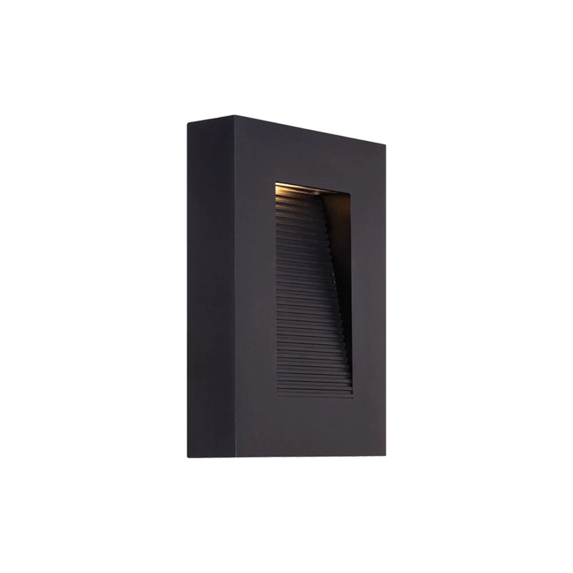 Modern Forms - Urban 10" LED Outdoor Wall Sconce, Black Finish | Bees Lighting