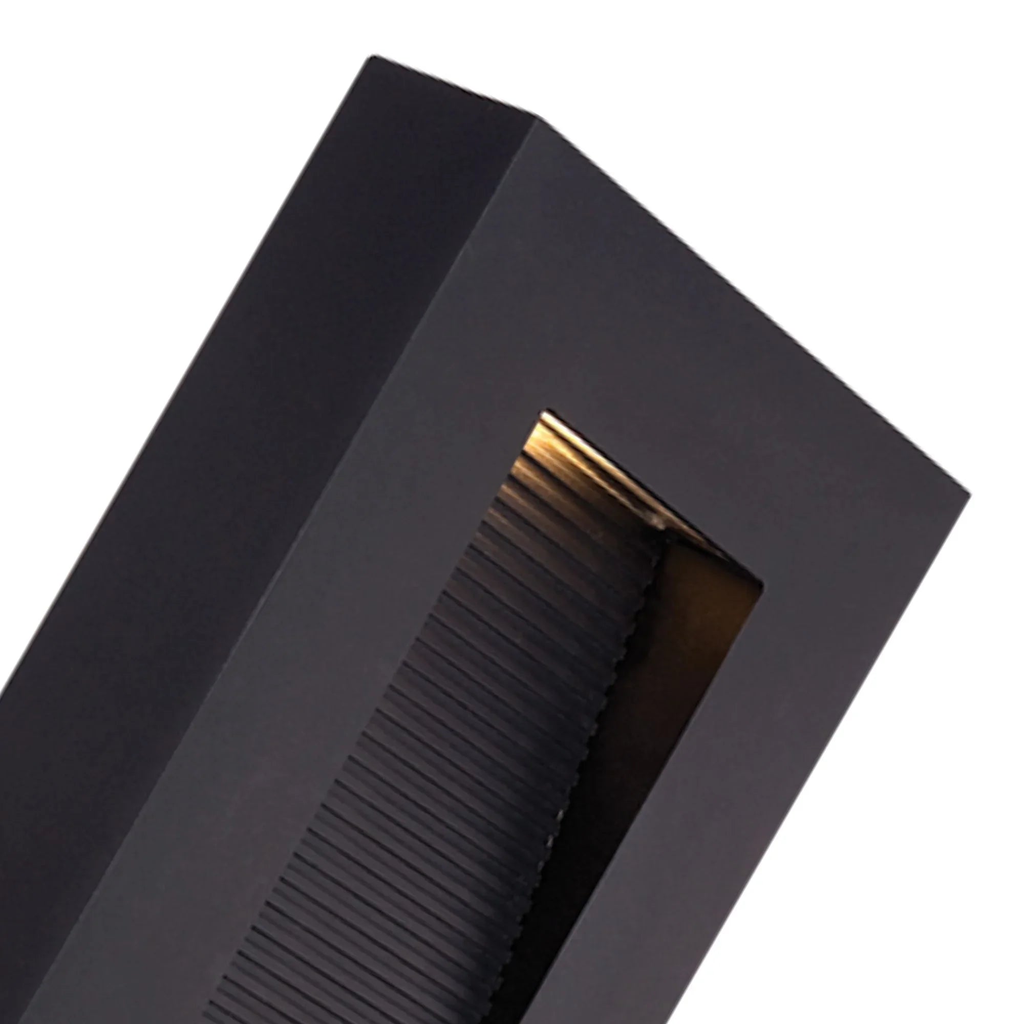 Modern Forms - Urban 10" LED Outdoor Wall Sconce, Black Finish | Bees Lighting
