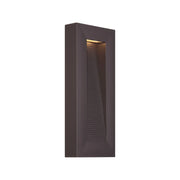 Urban 16" LED Outdoor Wall Sconce, Bronze Finish