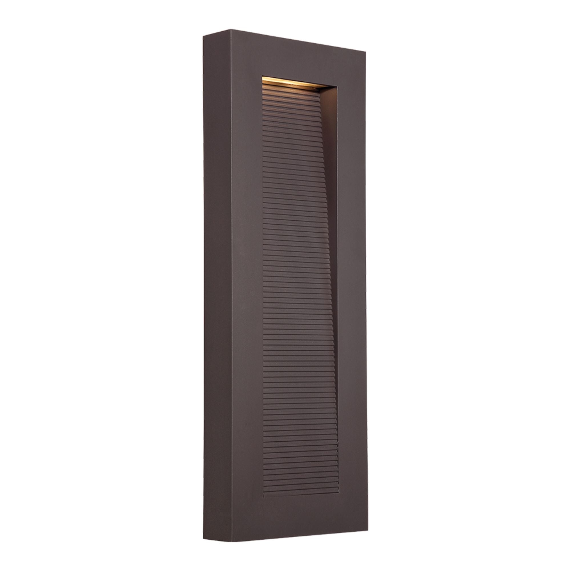 Urban 22" LED Outdoor Wall Sconce, Bronze Finish