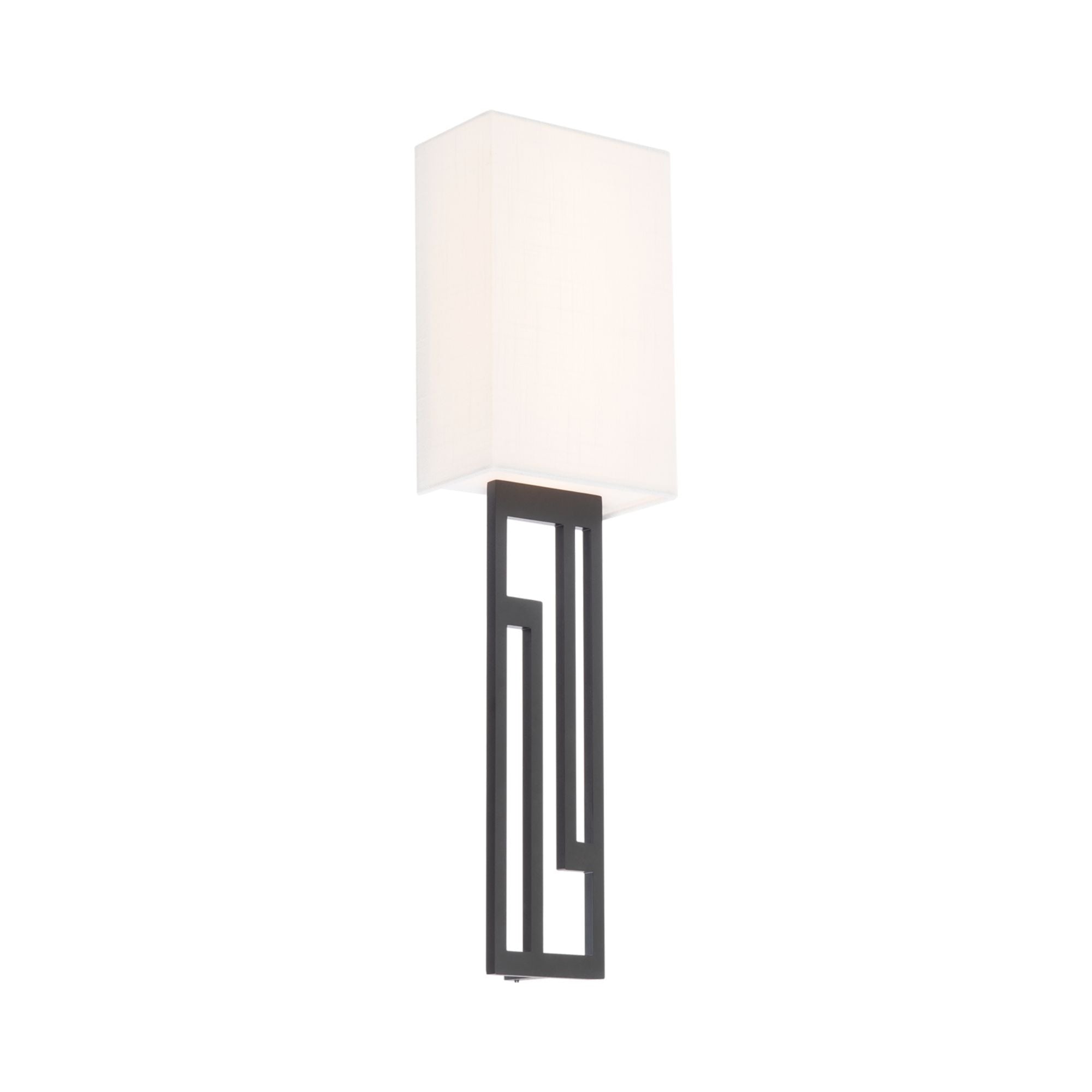 Vander 22" LED Wall Sconce, 2700K, Black Finish