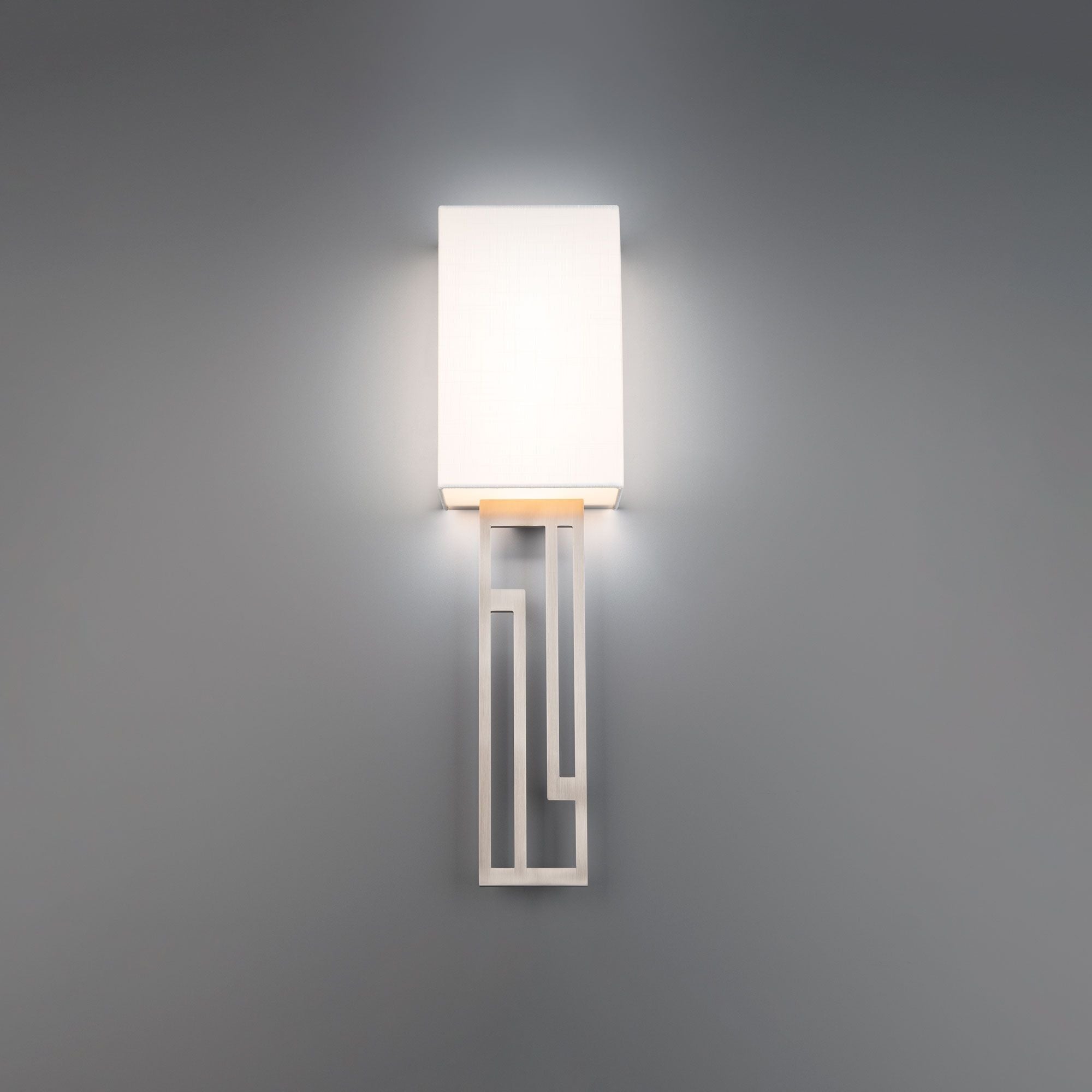 Vander 22" LED Wall Sconce, 2700K, Brushed Nickel Finish